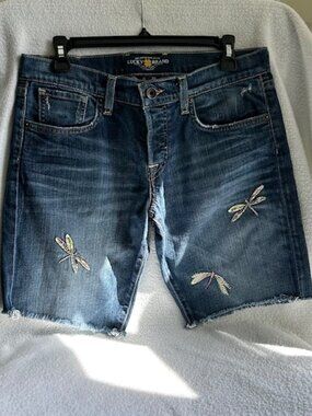 Lucky Brand Custom Cutoffs from Sienna Tomboy Jeans | 9" Inseam | Size 6/28